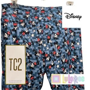 LulaRoe Disney Leggings, Tall & Curvy TC2 18-26, Soft & Comfy, Mickey Mouse NWT